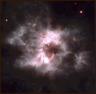Планетарная туманность - NGC 2440 - кокон нового белого карлика